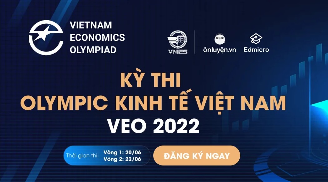 Thông báo về kỳ thi Olympic kinh tế VEO - năm 2022